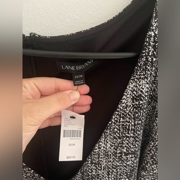 NWT Lane Bryant Metallic Dress Size 22-24 - Picture 3 of 7